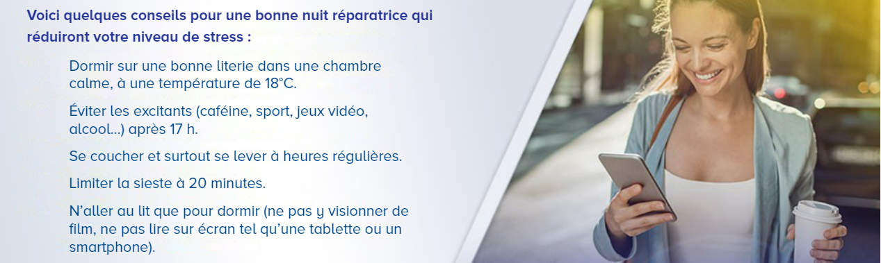 Diminuer le stress grâce à un sommeil récupérateur