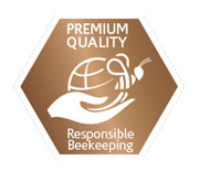 1st Responsible Beekeeping label