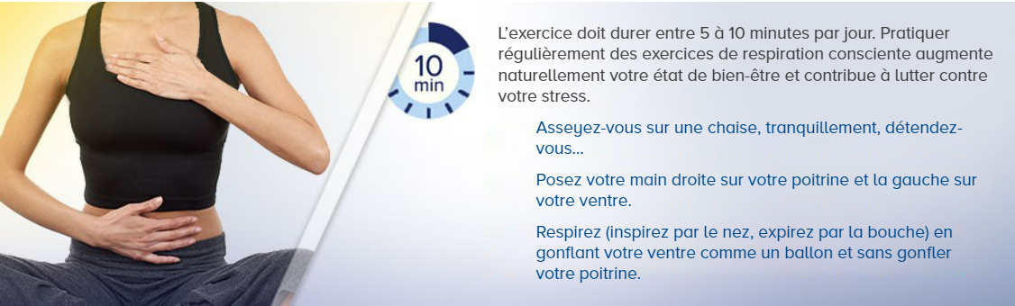 Exercices de respiration et de relaxation pour la gestion du stress