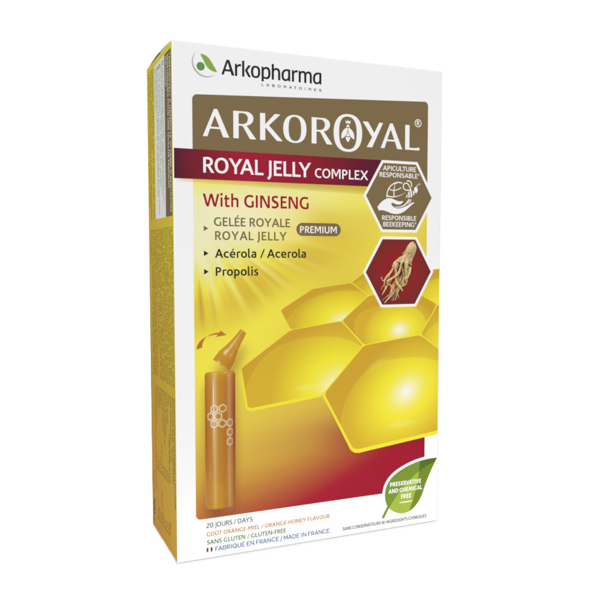 Arkoroyal® Royal Jelly complex with Ginseng