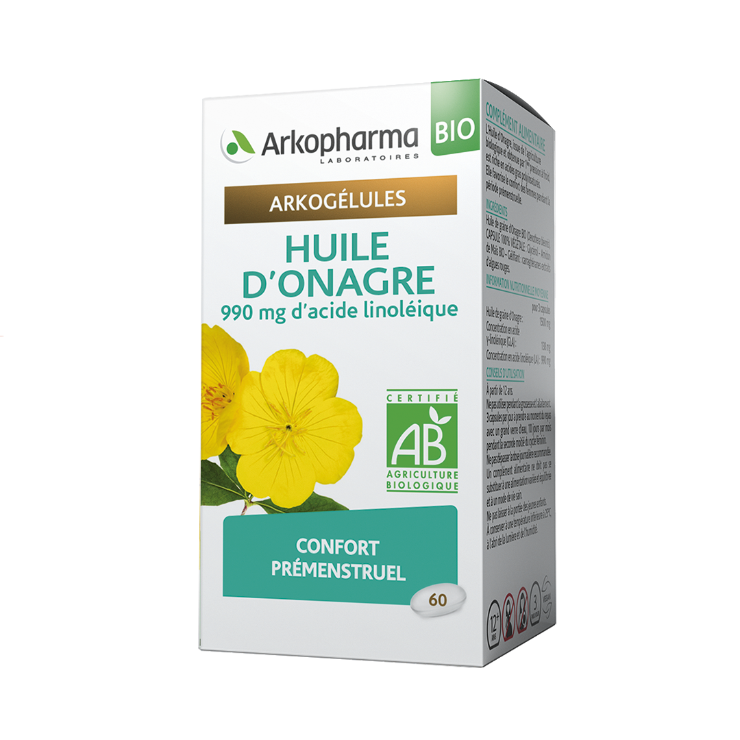 Arkogélules BIO Huile d'Onagre