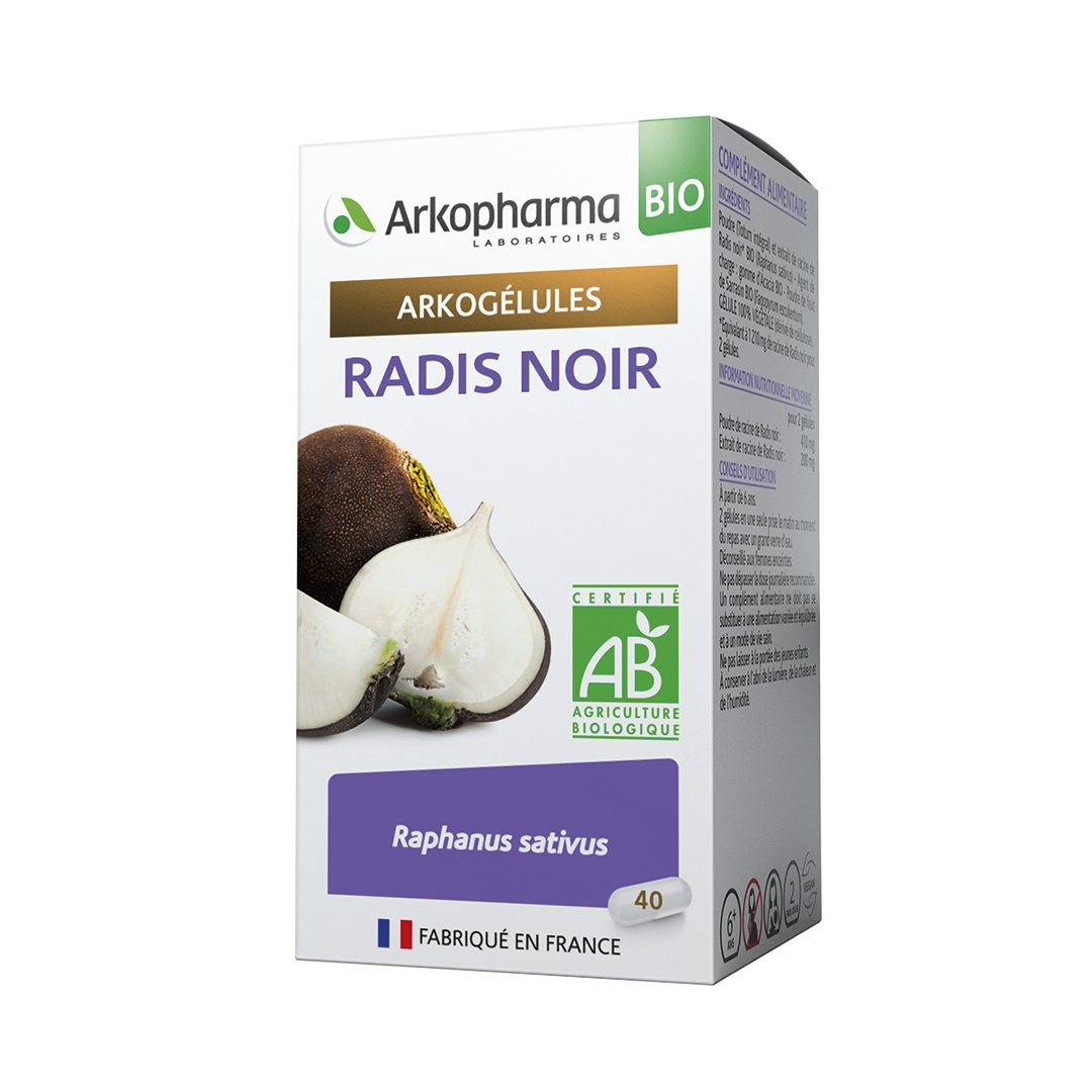 Arkogélules BIO Radis Noir