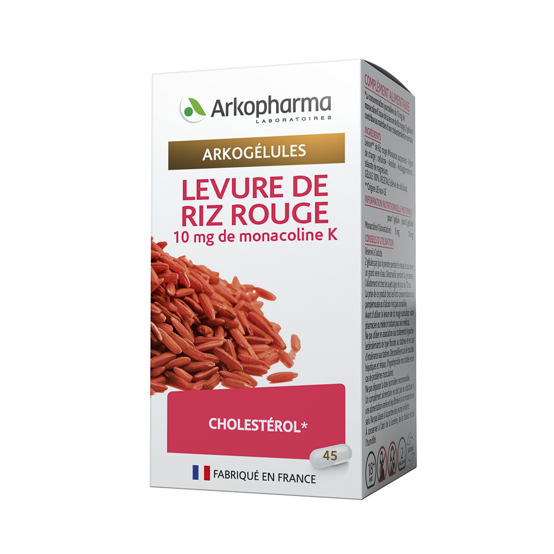 Arkogélules Levure de Riz Rouge