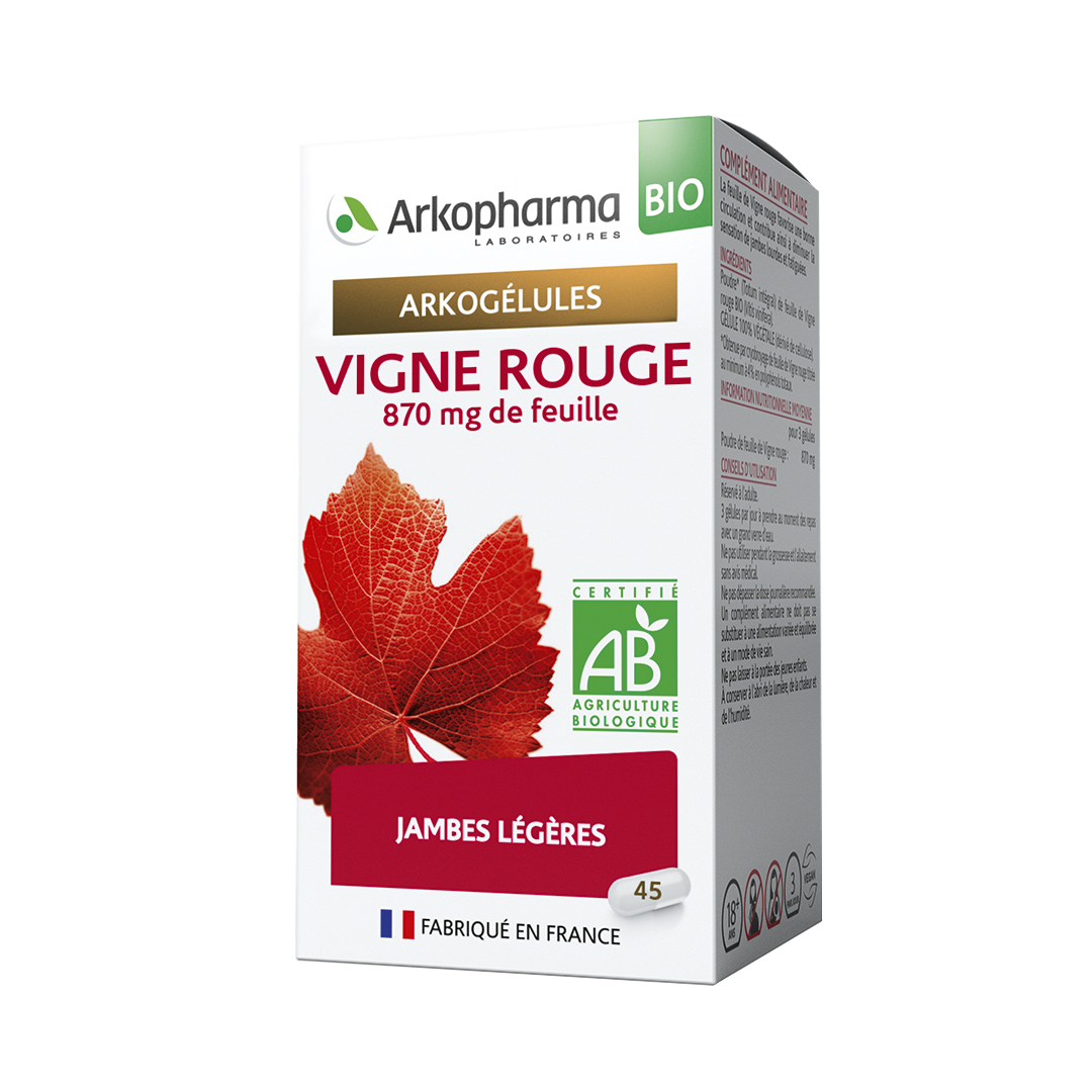 Arkogélules BIO Vigne Rouge