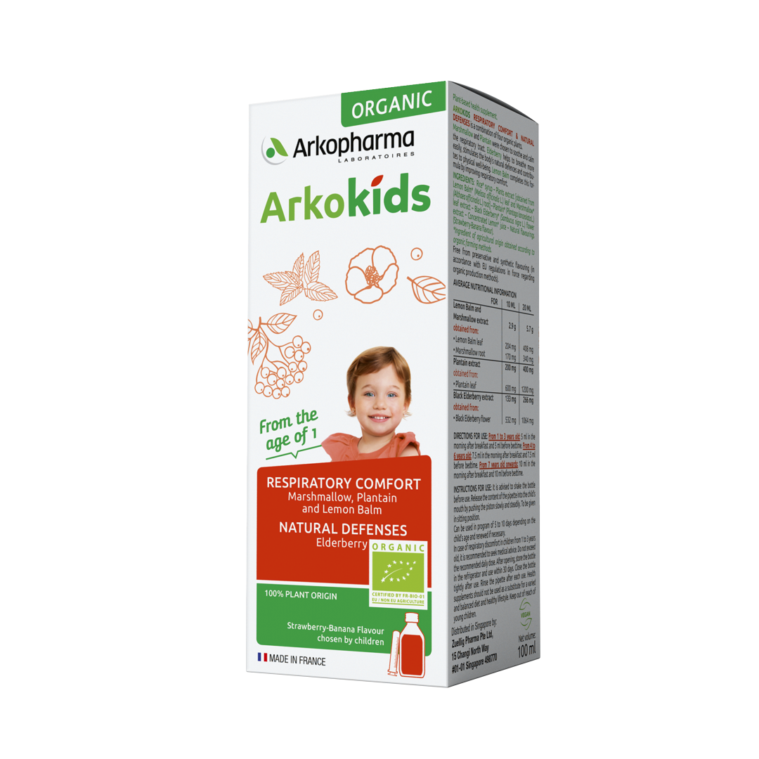 Arkokids Respiratory Comfort & Natural Defenses Organic