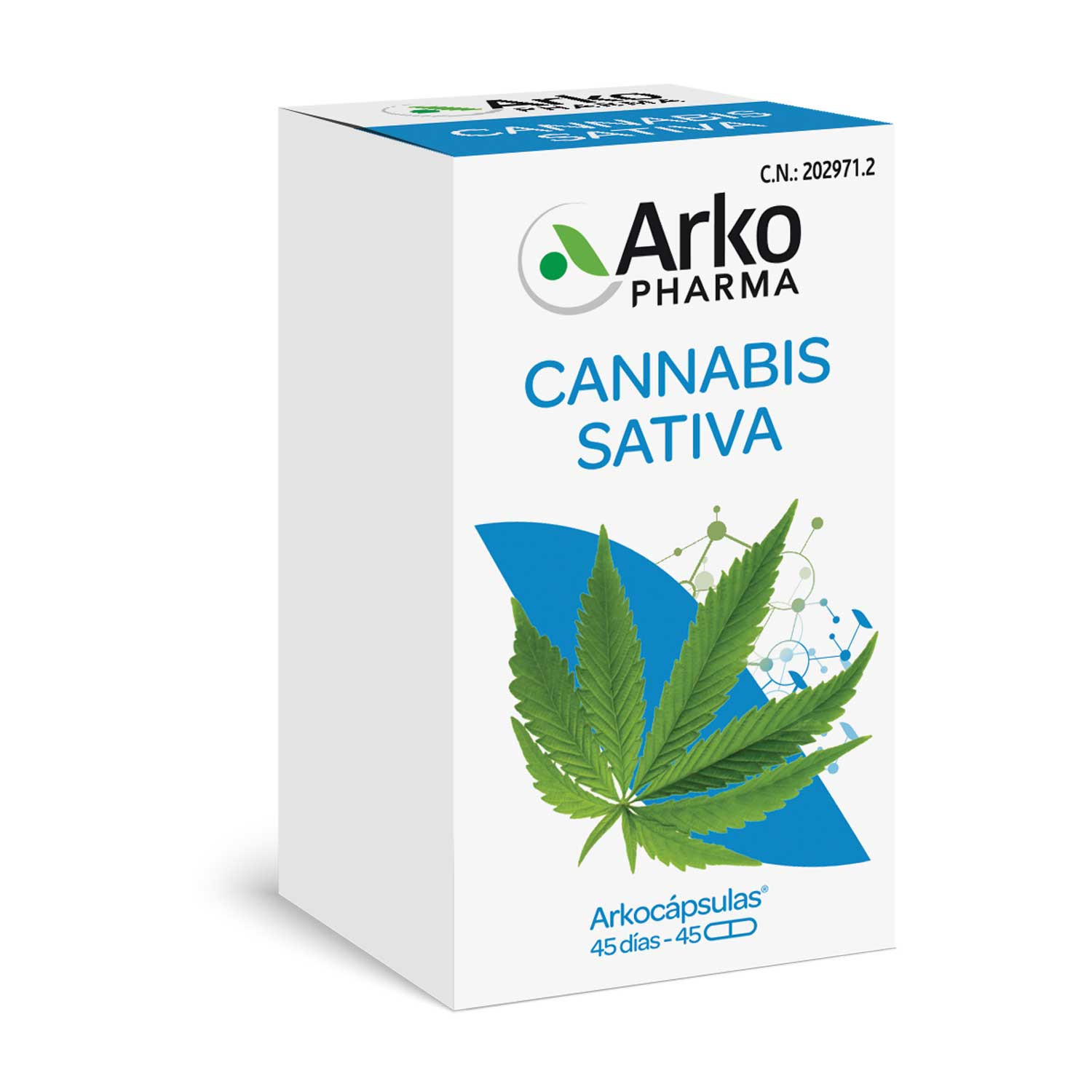 Arkocapsulas Cannabis relook